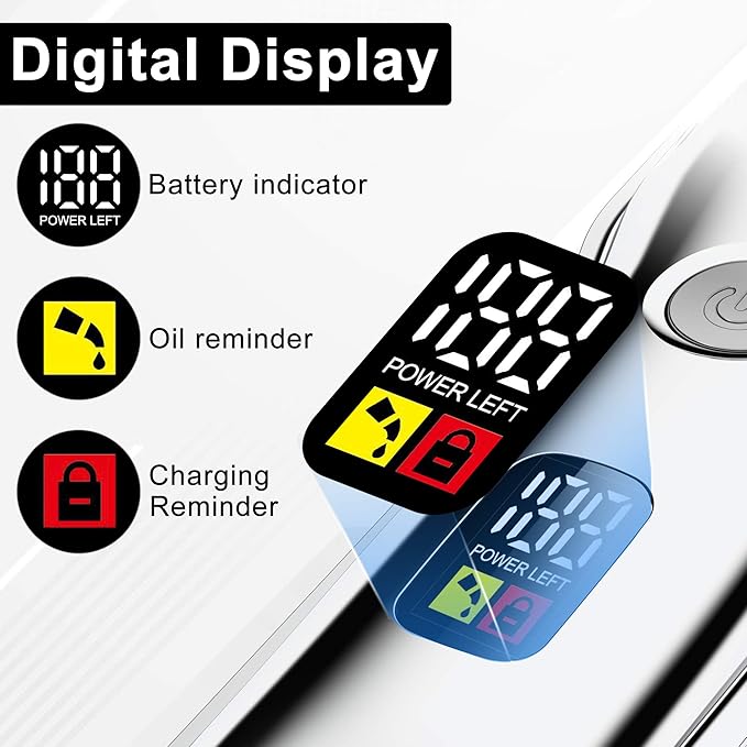 Hatteker Hair Clipper for Men IPX7 Waterproof Cordless Barber Clipper for Hair Cutting Kit with T-Blade Trimmer Beard Trimmer Kids Clipper Professional USB Rechargeable