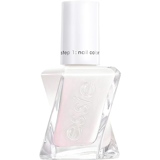 essie Longwear Nail Polish, Summer 2020 Sunset Soiree Collection, Elegant Sheer Ivory Nail Color With A Shimmer Finish, chiffon the move, 0.46 Fl Ounce