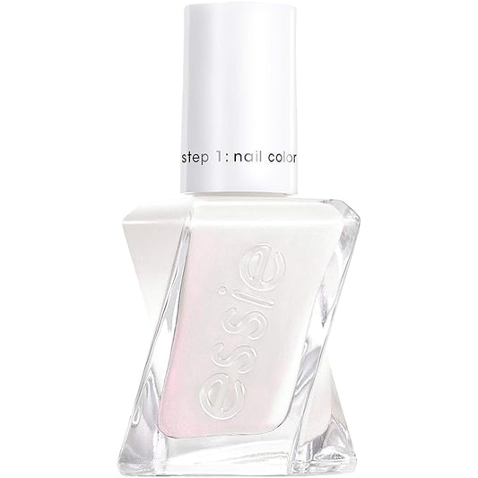 essie Longwear Nail Polish, Summer 2020 Sunset Soiree Collection, Elegant Sheer Ivory Nail Color With A Shimmer Finish, chiffon the move, 0.46 Fl Ounce