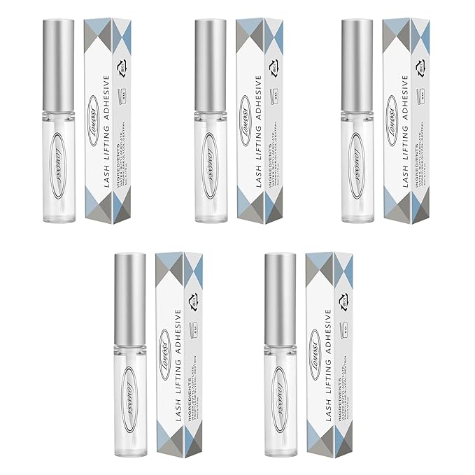 Lash Lift Glue Adhesive 5pcs, Eyelash Perming Rod Fix Glue for Eyelash Curl(5 PCS)