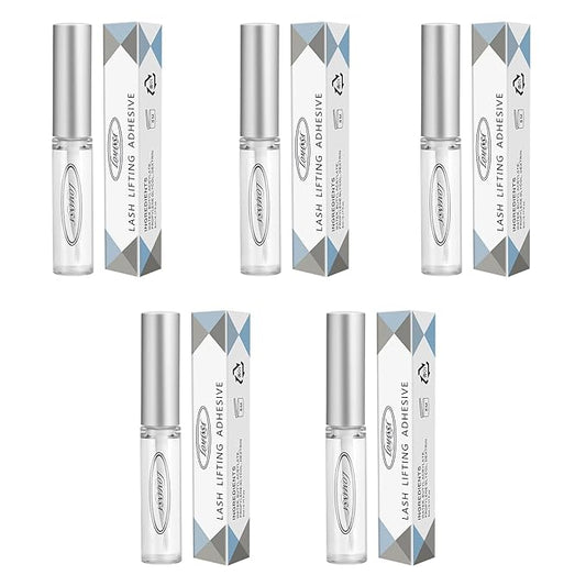 Lash Lift Glue Adhesive 5pcs, Eyelash Perming Rod Fix Glue for Eyelash Curl(5 PCS)