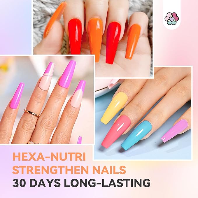 SAVILAND 103 Pcs Dip Powder Nail Kit with Nail Drill: 30 Colors Pink Glitter Red Blue Purple Dip Nails Powder Starter Kit Dip Nail Liquid Set Dip Base & Top Activator Brush Saver Manicure