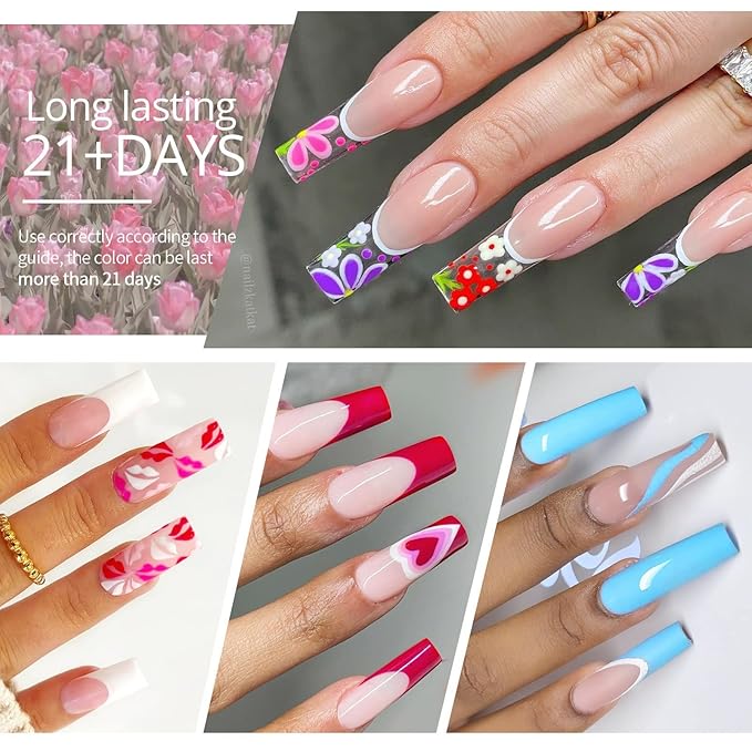 UR SUGAR 36 Colors Gel Nail Polish Set, All Seasons Collection Yellow Orange Red Green Blue Pink Glitter Gel Polish for Fall Winter Soak Off Gel Nail Art Kit Halloween Christmas Gifts for Women