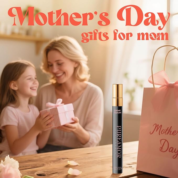 Pheromones Perfumes for Women, Amber Vanilla Perfume, Long Lasting Eau De Parfum Cologne, Enhanced Scents Pheromone Cologne for Men&Women, 0.41 fl.oz Travel Size Perfumes Spray (Velvet Opium)