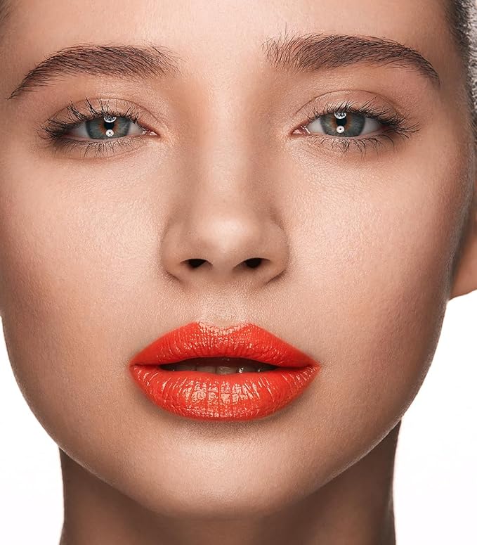 MAKE Beauty Cream Supreme Long-Lasting Lipstick. High Impact Hydrating Lip Color with Emollient Moisturizing Formula. Creamy Semi-Glossy Lipstick - Shade, Molten