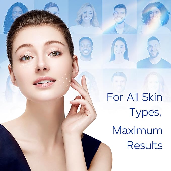 Copper Peptide Serum-Peptide Serum for Face & Neck,Anti-Aging Wrinkle-Advanced Youthful Skin Face Elixir - GHK-Cu, EGF, Hyaluronic Acid - Anti-Aging, Firming,Moisturizing-Korean Skin Care,25mL/0.88 Oz