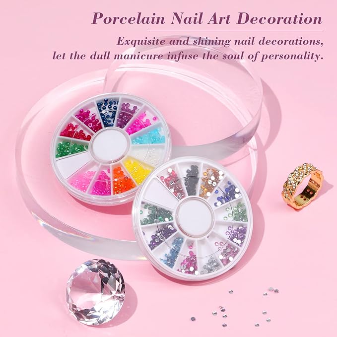 Saviland Acrylic Nail Kit for Beginners with Everything - Acrylic Powder and Liquid Set Gel Nail Polish Acrylic Nail Brush Practice Finger U V Light, Full Acrylic Nail Kit for Home DIY Nail Salon