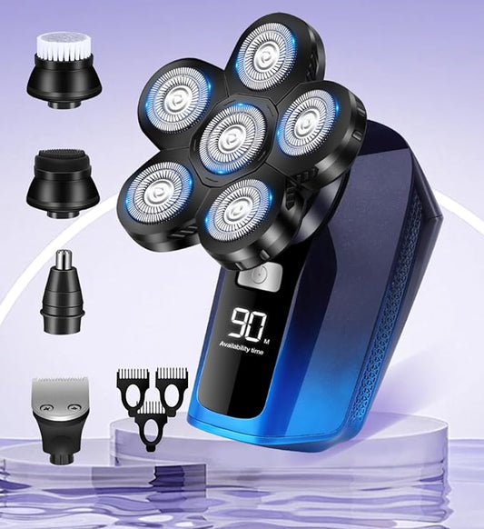 Electric Razors for Women-5 in 1 Lady Electric Shaver for Leg-Wet Dry Womens Shaver-Close Shave | Painless Women Razors for Public Hair,Private Area,Face Nose Hair,Underarms,Bikini