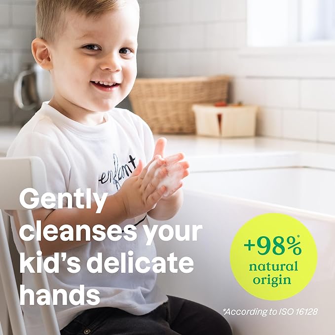 ATTITUDE Foaming Hand Soap for Kids, EWG Verified, Dermatologically Tested, Plant- and Mineral-Based Ingredients, Vegan, Watermelon & Coco, 10 Fl Oz (Pack of 6)
