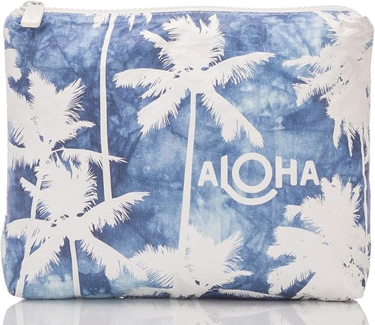 ALOHA Collection Small Pouch | Lightweight, Packable, and Splash-Proof Makeup Pouch | Easy to Clean