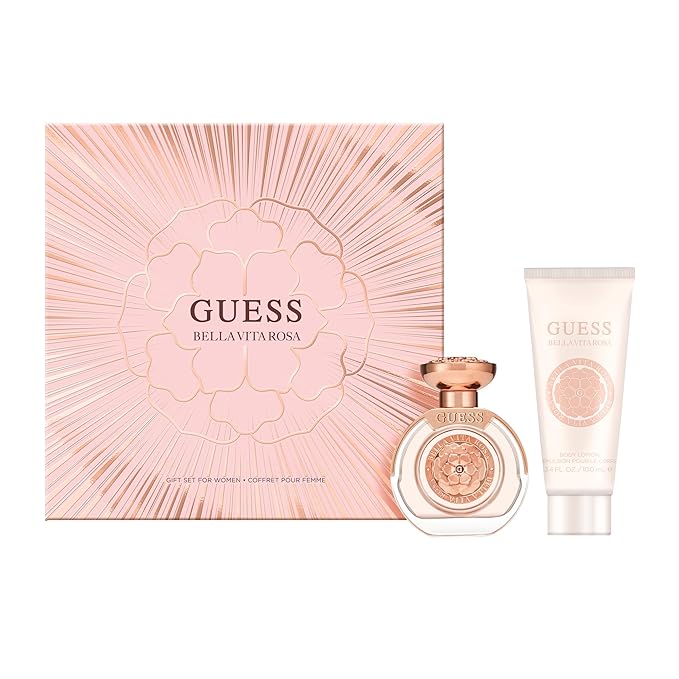 GUESS Bella Vita Rosa Eau de Toilette 2 Piece Gift Set - Perfume Spray 1 Fl. Oz. & 3.4 Fl. Oz. Body Lotion