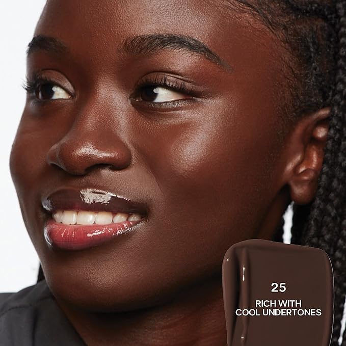 Saie Slip Tint Radiant Cream Concealer & All-Over Face Makeup - Concealer for Dark Circles, Redness & Blemishes - Lightweight Makeup Made with Hydrating Hyaluronic Acid - Shade 25 (0.17 oz)