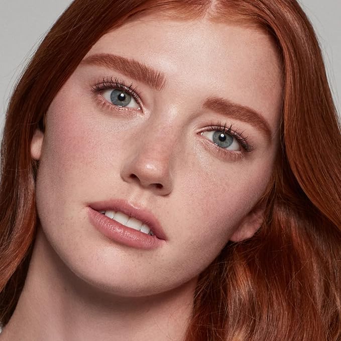 Kosas Brow Pop - Longwear Eyebrow Makeup, Dual-Sided Defining Pencil with Castor Oil for Soft, Natural Look of Real Hair - Auburn