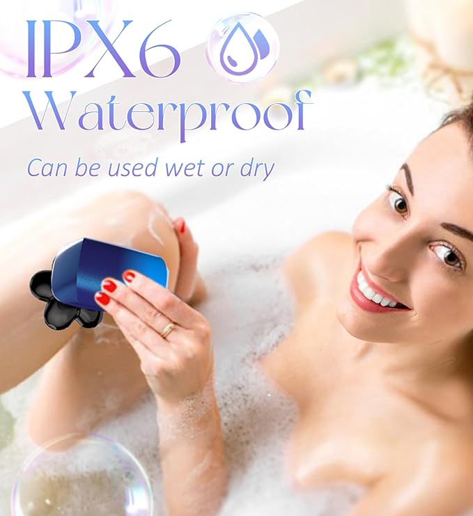 Electric Razors for Women, 6 in 1 Shaver for Womens Cordless, Painless Leg Pubic Hair Razor, Waterproof Wet Dry Women 6 Head Shavers, Remover for Legs Bikini Face Lips Hairs