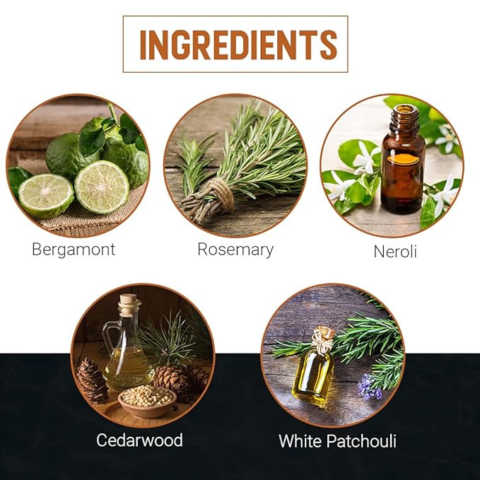 Woody's Cologne for Men - Refreshing & Long-Lasting Fragrance Scent, Masculine Citrus Notes, Men's Cologne for Everyday Wear, 3.4 fl oz