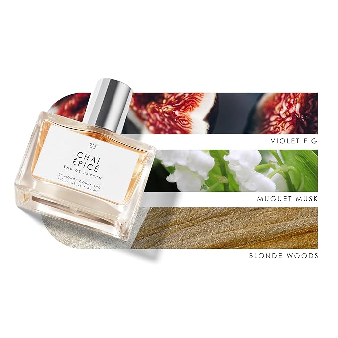 Le Monde Gourmand Chai Épicé Eau de Parfum - 1 fl oz (30 ml) - Woody, Spicy, Warm Perfume Notes