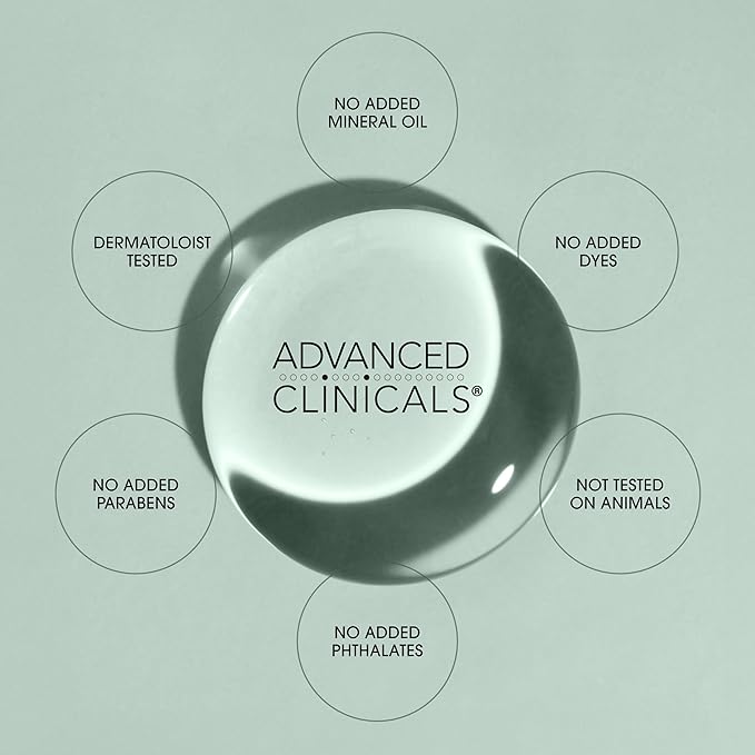 Advanced Clinicals Firming Collagen Body Oil Skin Care Moisturizer | Massage Body Oil | Tighten, Firm, & Hydrate Collagen Oil For Scars, Wrinkles, Crepey Skin, & Stretch Marks, 2-Pack