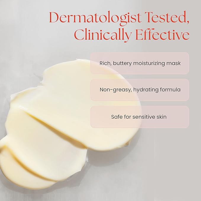 Prakti MahaMask Pampering Moisture Treatment with Turmeric Butter, Amla Oil & Hyaluronic Acid, Deeply Hydrates, Plumps & Smooths Fine Lines, 2 fl.oz