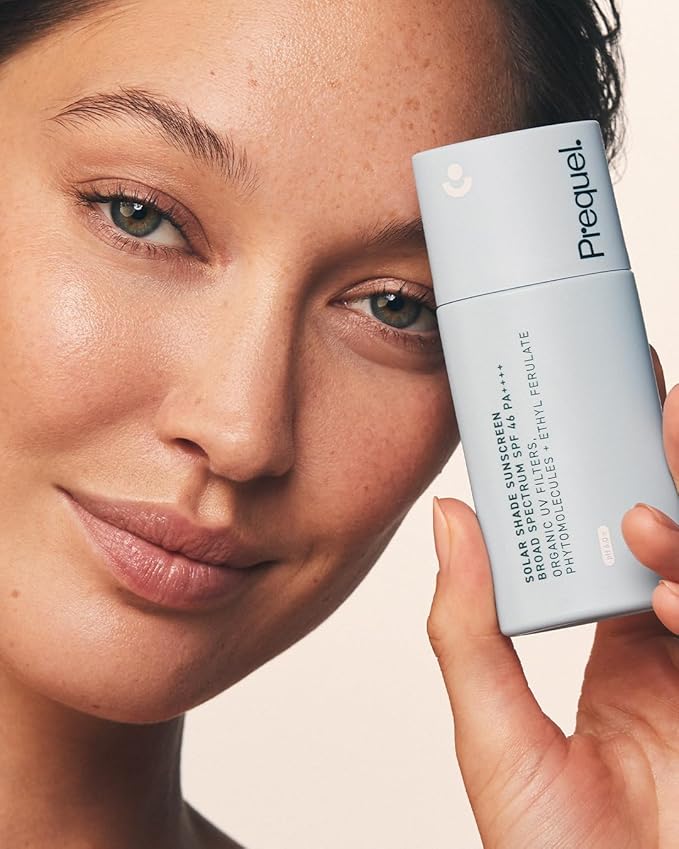 Skin Solar Shade - Moisturizing Face Sunscreen SPF 46 PA++++ Broad Spectrum UV Protection. Hydrating Sunblock for Dry Skin. Lightweight Travel Size Sun Protection, 1.7oz