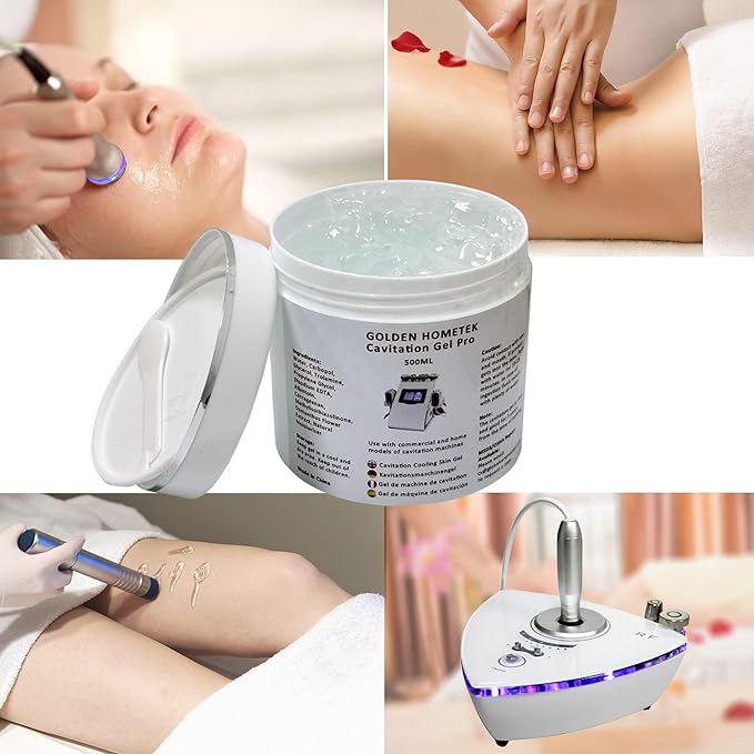 Preparation Gel - Conductive Gel for use with RF Facial Firming and Body Slimming Machines