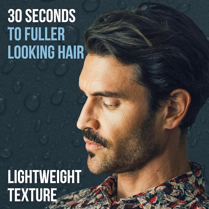 RUGGED & DAPPER Texture Boost Sea Salt Spray for Men - 4 oz, Hair Styling Agent, Adds Body and Fullness to Hair, Enhances Natural Texture, Locks in Moisture, Ocean Fresh Scent