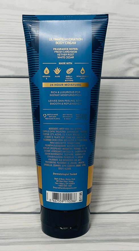 Bath and Body Works Gingham Hero Body Cream, 8 oz, Pack of 2