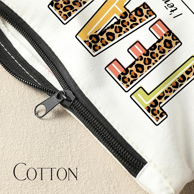 Inspirational Team Makeup Bag - Cosmetic Bag for Office Gifts, Employee Appreciation & Thank You Gifts