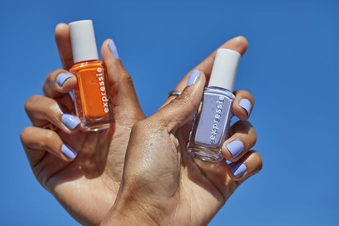 Essie expressie, Quick-Dry Nail Polish, 8-Free Vegan, Bright Lilac, Sk8 With Destiny, 0.33 fl oz