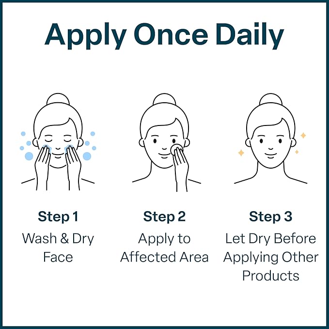 QRxLabs Glycolic + Salicylic Acid Acne Control Pads with 10% Ultra Pure Glycolic & 2% Salicylic, Allantoin, Vitamin B5, C & E, Calendula & Green Tea - Acne Treatment for Clear Skin