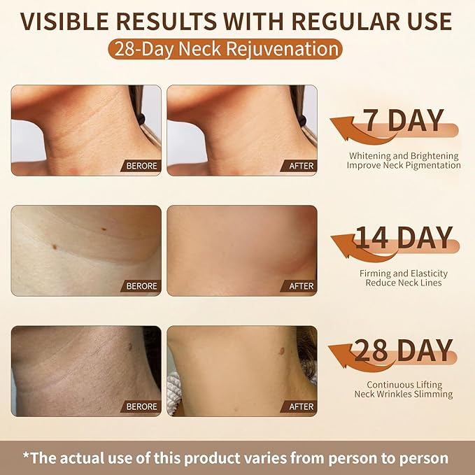 Neck Creams for Tightening and Firming,Neck Firming Cream for women, Aging Neck Creams for Tightening Lifting Sagging Skin and Hydrating,Firming Cream for Wrinkle Reduction,Gift for Men and Women