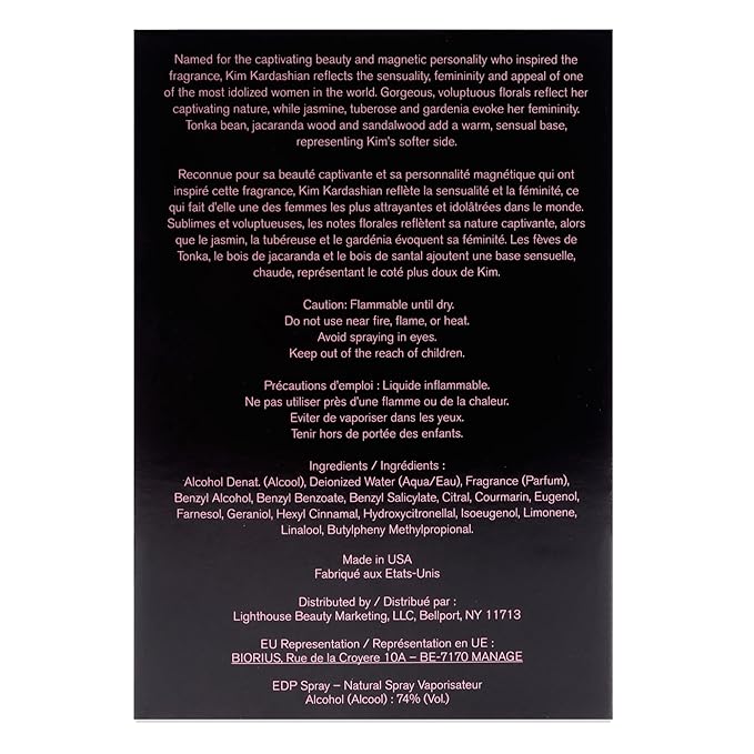 Kim Kardashian Eau De Parfum Spray, 0.55 Pounds