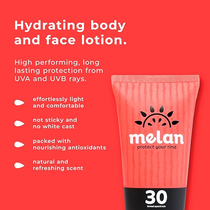 Everyday SPF 30 Sunscreen Lotion, 3.4oz - Lightweight, Broad Spectrum, Vegan, Water & Sweat Resistant, Dermatologist Tested Clean SPF with Rosemary & Basil, PEG & Silicone Free, Made in USA