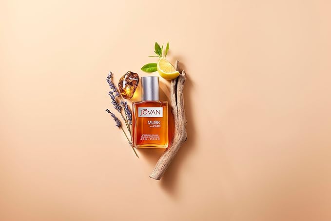 Jovan Musk for Men Aftershave 8 fl oz (Pack of 1), Notes of Carnation, Lavender, and Amber, Men's Fragrance, Long Lasting, Everyday Fragrance