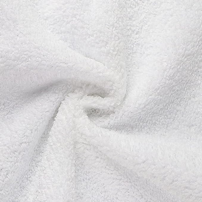 Orighty Washcloths Bulk Towels Set 50 Pack, Highly Absorbent and Soft Feel Microfiber Face Cloths, Multi-Purpose Wash Cloths & Hand Towels for Bathroom, Hotel, Spa, and Gym, 12x12 Inch