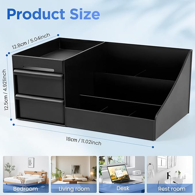 EXIN DECHEN Cologne Organizer for Men,Cologne Stand,Shelves for Perfumes,Organizador de Perfumes,Estante para Perfumes,Dresser Organizer Countertop,Mens Bedroom Essentials,Gifts for Men