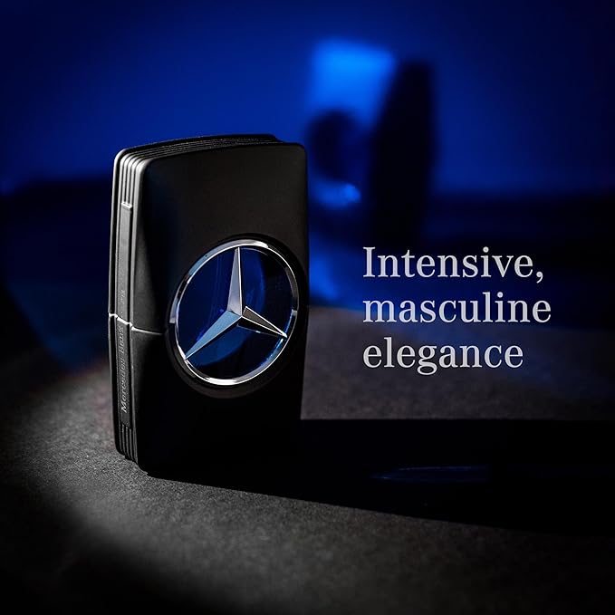 Mercedes Benz Man - Fragrance For Men - Notes Of Pear, Geranium And Rosewood - Thrills And Captivates The Senses - Suitable For Any Occasion - Intense And Long Lasting Wear - 6.7 Oz EDT Spray