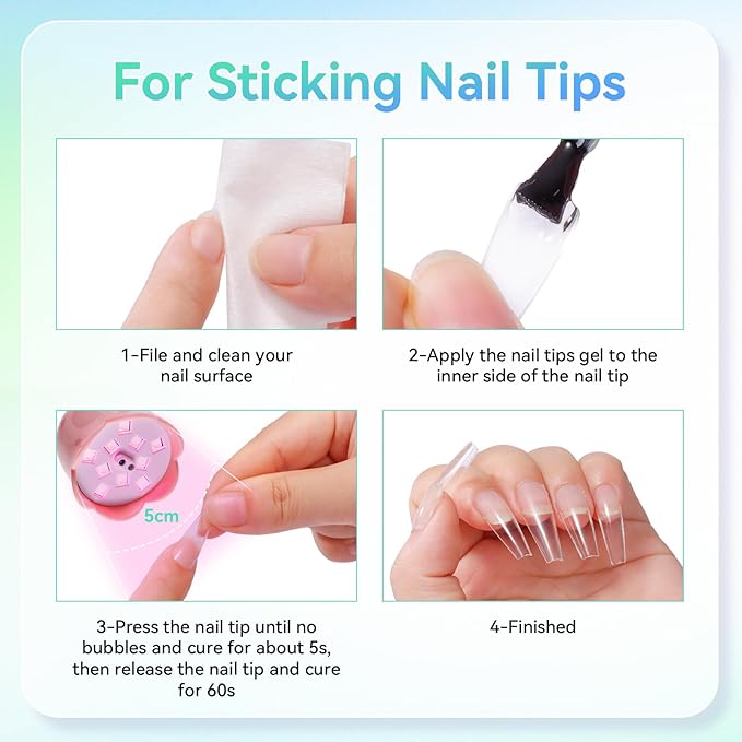 Makartt UV Nail Lamp: Mini UV Light for Gel Nails Polish Luminoza 30W Rechargeable LED Nail Dryer with 4 Timers & Auto Sensor Fast Curing Goosenecks Lamp for Home DIY Manicure (Pink)