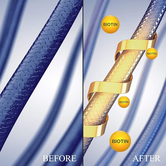 Biotin & Collagen Shampoo Conditioner Set,Thicking Shampoo for Hair Loss & Fast Hair Growth, Sulfate & Paraben Free, Keratin & Color Safe, 2×16.9oz