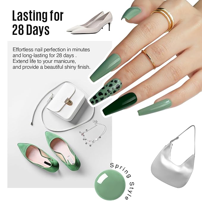 MEFA Gel Nail Polish Set, 23 Colors Brown Orange Nail Polish Set Gold Glitter Yellow Nail Polish Soak Off Red Shimmer Gel Nail Gifts for Women Girl DIY Salon Home Manicure