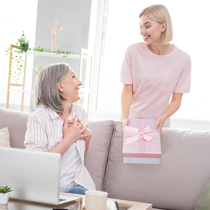 Paterr 7 Pcs Christian Gift for Women Include 20 oz Stainless Steel Tumbler Inspirational Religious Tote Bag Makeup Bag Socks Keychain Thank You Card Christian Birthday Gifts for Women(You Are)