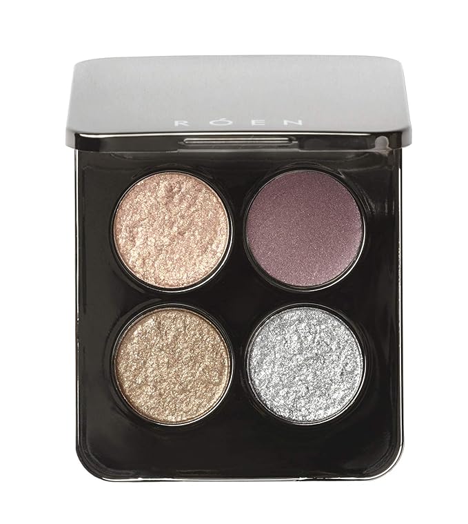 RÓEN Natural 52 Degrees Cool Eye Shadow Palette | Vegan, Cruelty-Free, Clean Makeup