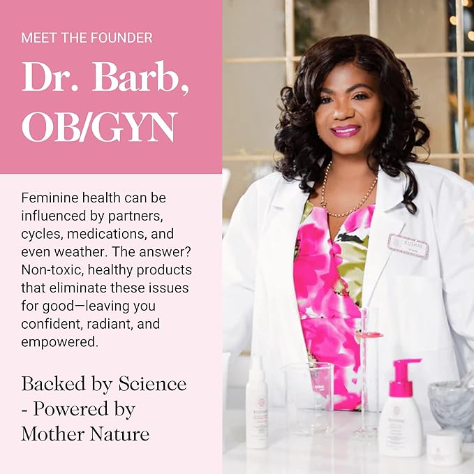 Kushae Feminine Soothing After Shave Cream - OB/GYN Made, Natural, Fragrance Free, Aloe-Based, pH Balanced Intimate Moisturizer for Women 4oz