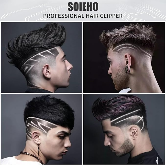 Hair Clippers for Men,Beard Trimmer for Mens,Professional Electric Hair Clipper Set,Men's Electric Hair Clipper,Cordless Hair Trimmer for Family,Gifts for Men.