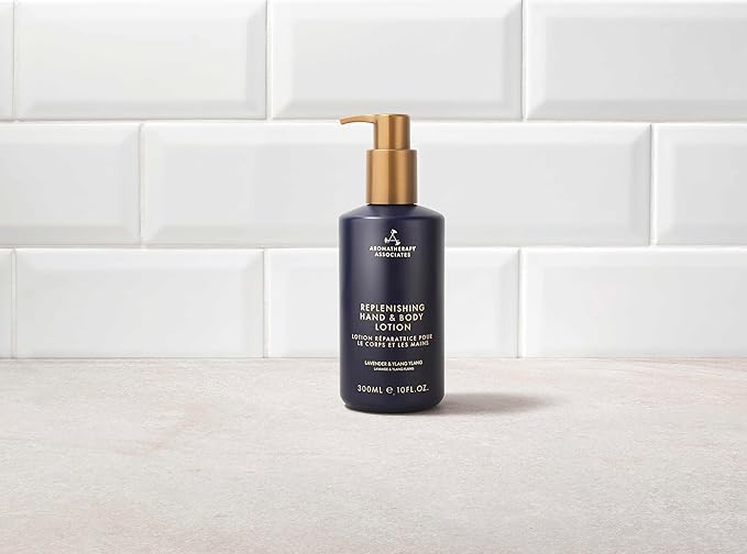 Aromatherapy Associates Balance Replenishing Hand and Body Lotion Skin Care, Fresh Moisturizing Hand Lotion for Women and Men, 10 fl. oz.