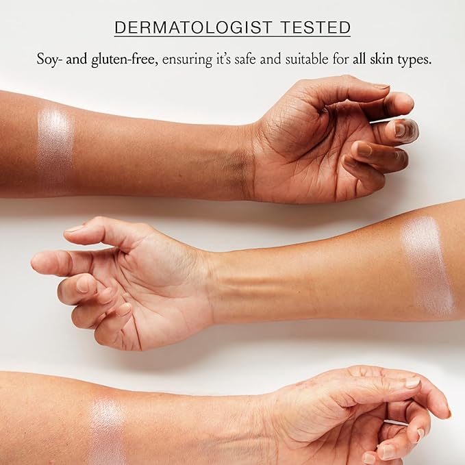 BOOM! by Cindy Joseph Boomstick Glimmer - Natural Face Highlighter Stick & Illuminator for Face & Body - Multi-Use Vegan Makeup Stick for Older Women & Mature Skin