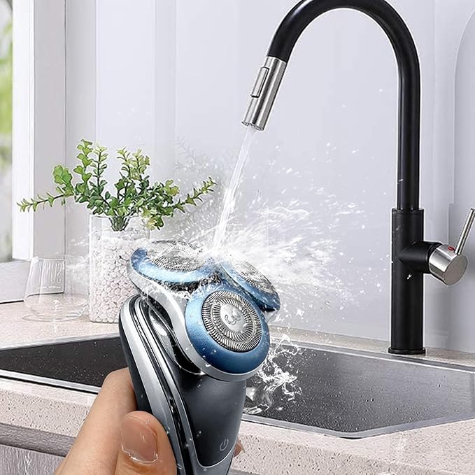 9 Pack SH30 Replacement Head Compatible with Philips Norelco Series 3000,2000,1000 and S738， Upgraded SH30 Compatibility Double blades for norelco 1000 replacement heads