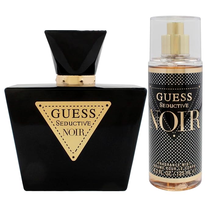 Guess Seductive Noir for Women - 2 Pc Gift Set 2.5oz EDT Spray, 4.2oz Fragrance Mist