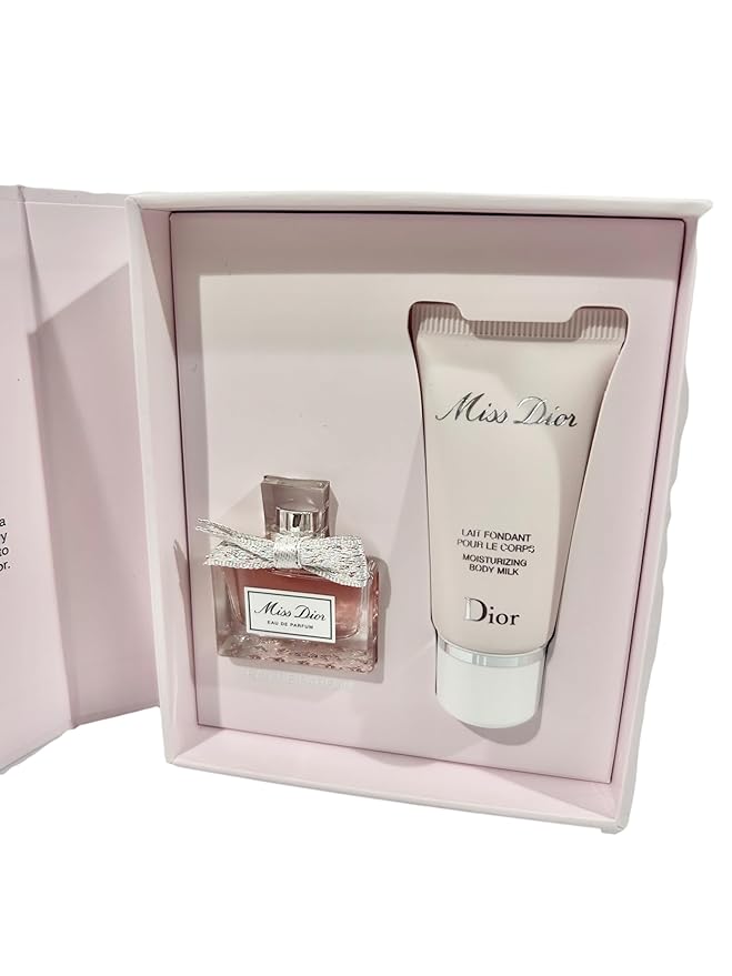 Dior MISS Perfume & Lotion Women Travel MINI Gift SET (Perfume 5 ML/Lotion 0.67 Fl Oz)