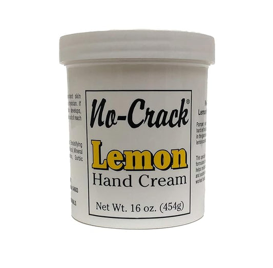 Liphontcta No-Crack Lemon Hand Cream, 16 ounce Jar