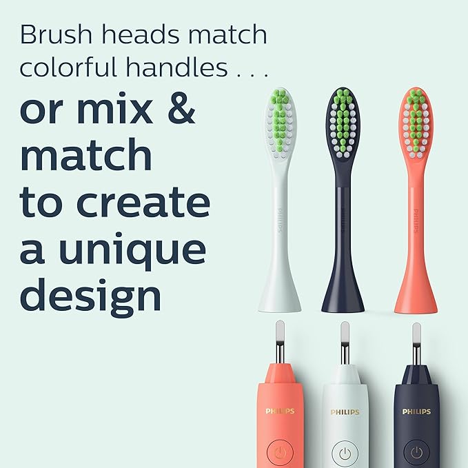 Philips One by Sonicare Battery Toothbrush, Mint Light Blue, HY1100/03